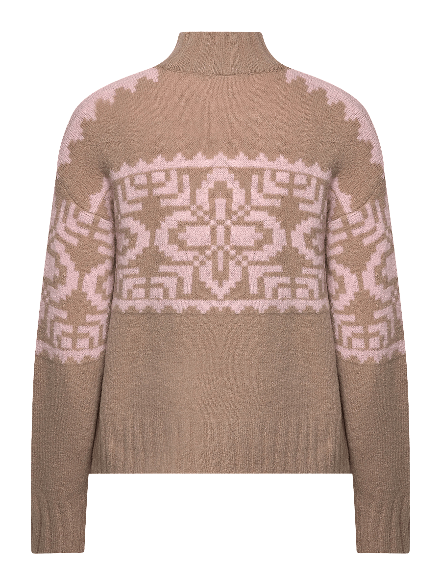 Kari Traa - DISA KNIT - habits tricotés - mocha - 2