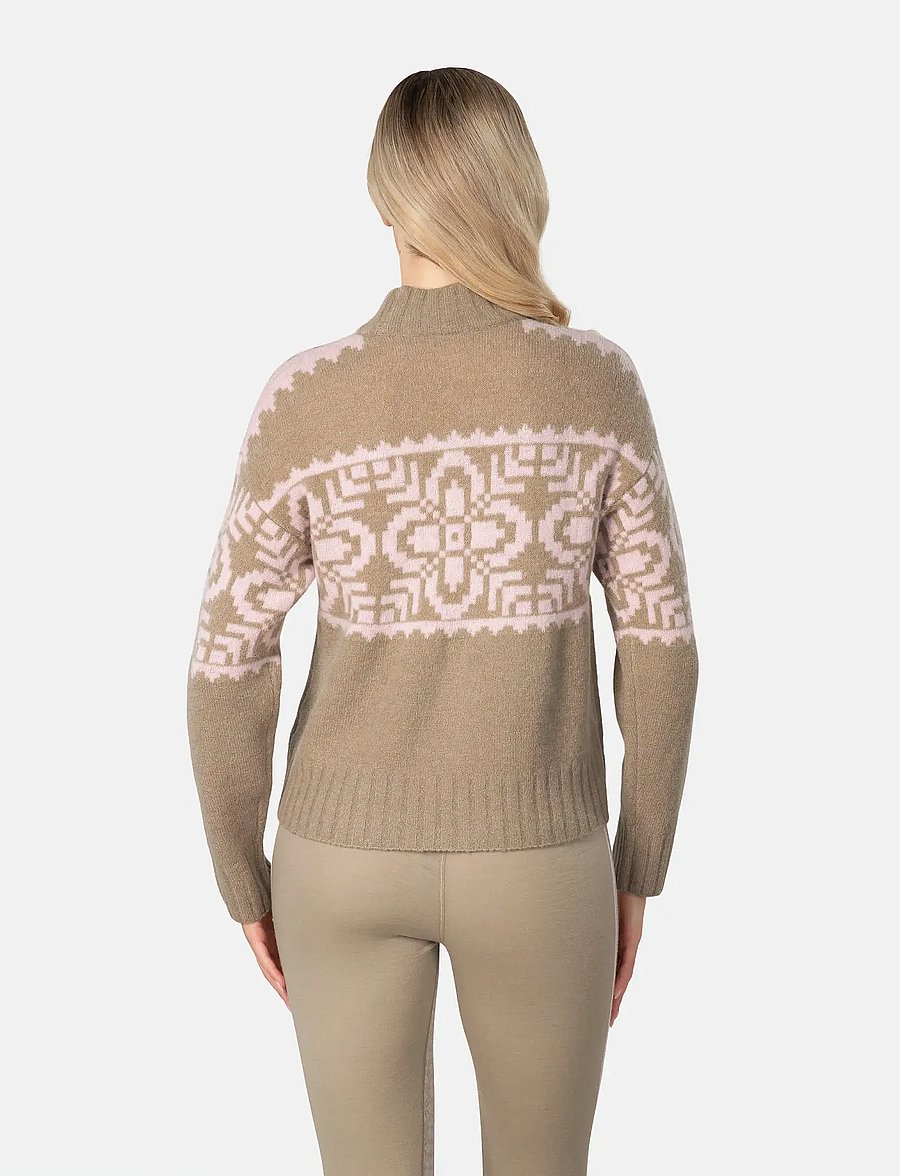 Kari Traa - DISA KNIT - habits tricotés - mocha - 3