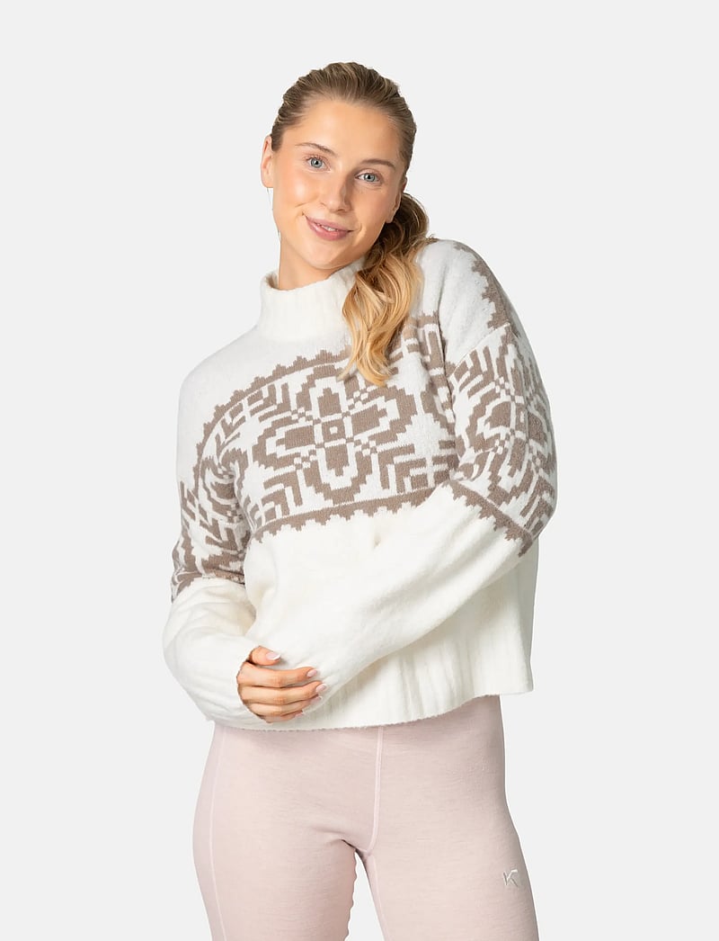 Kari Traa - DISA KNIT - sweatshirts - nwhite - 0