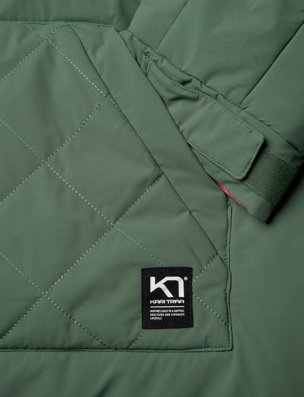 Kari Traa - MALENE CAPE - anoraker - thyme - 5