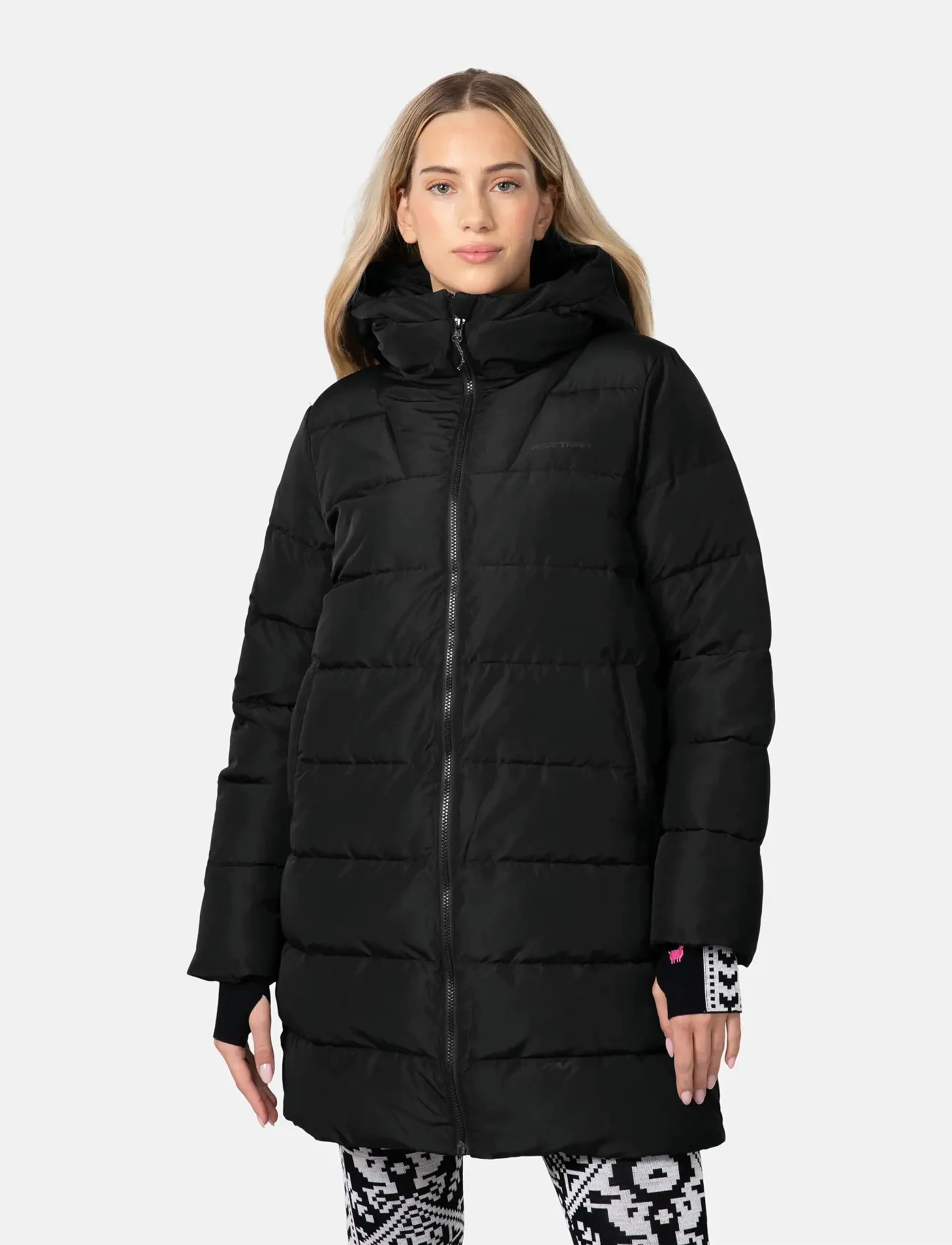 Kari Traa Linn Parka, M, Black, Sport Jackets > Sport Parkas, Dame