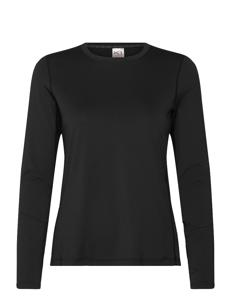 Kari Traa - AVA LS - langærmede t-shirts - black - 1