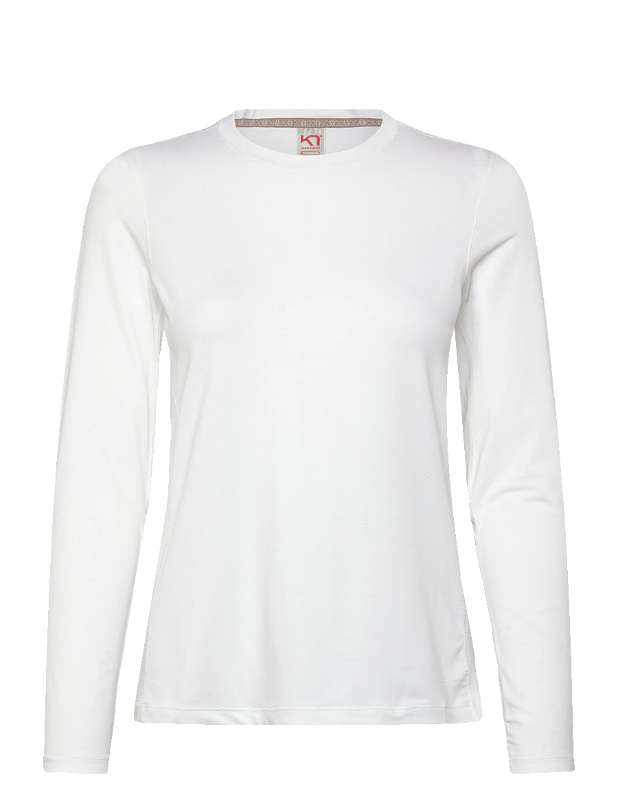 Kari Traa - AVA LS - langærmede t-shirts - bwhite - 1