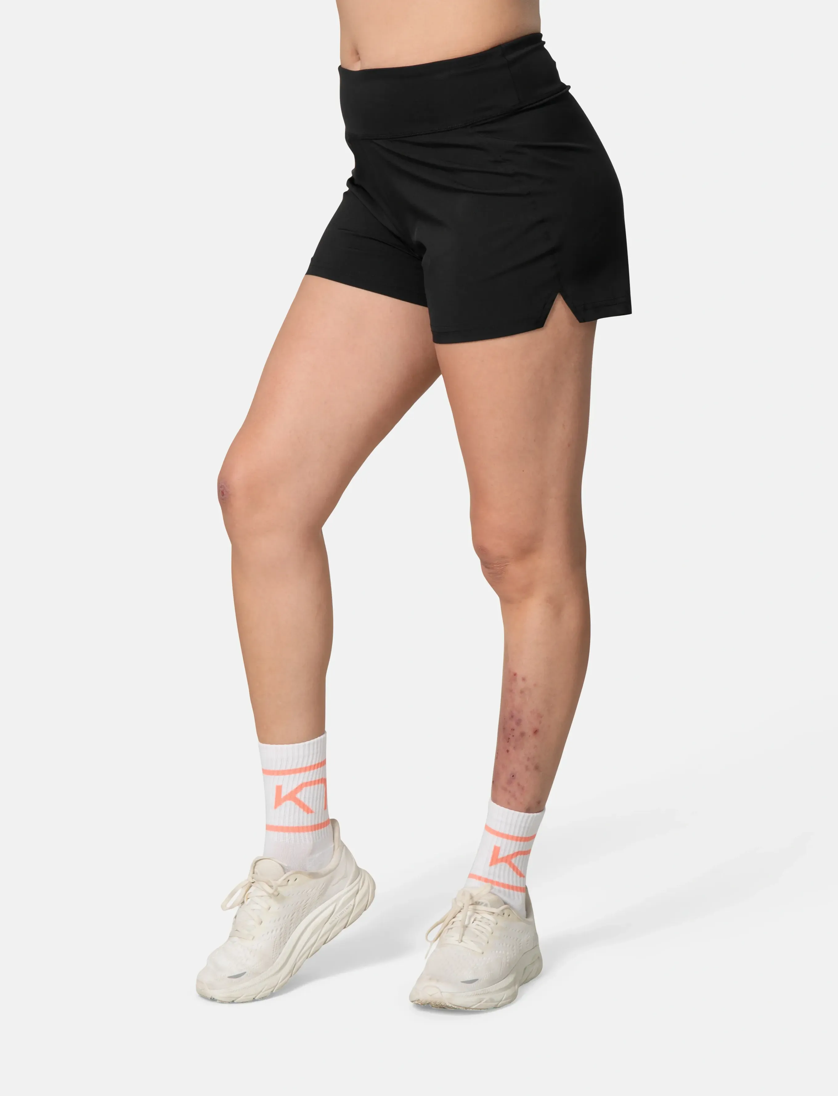 Kari Traa Ava Shorts, Kvinder, Højtaljede Shorts, Sort, Str: XS
