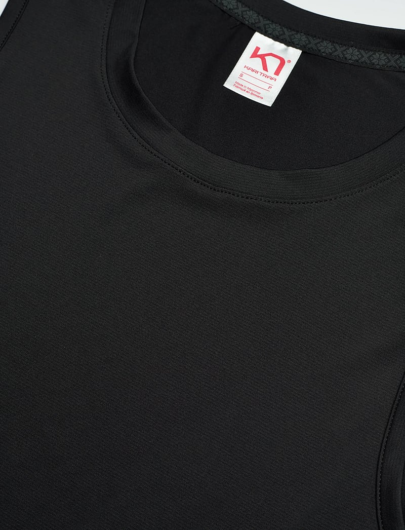 Kari Traa - AVA TANKTOP - linnen - black - 4