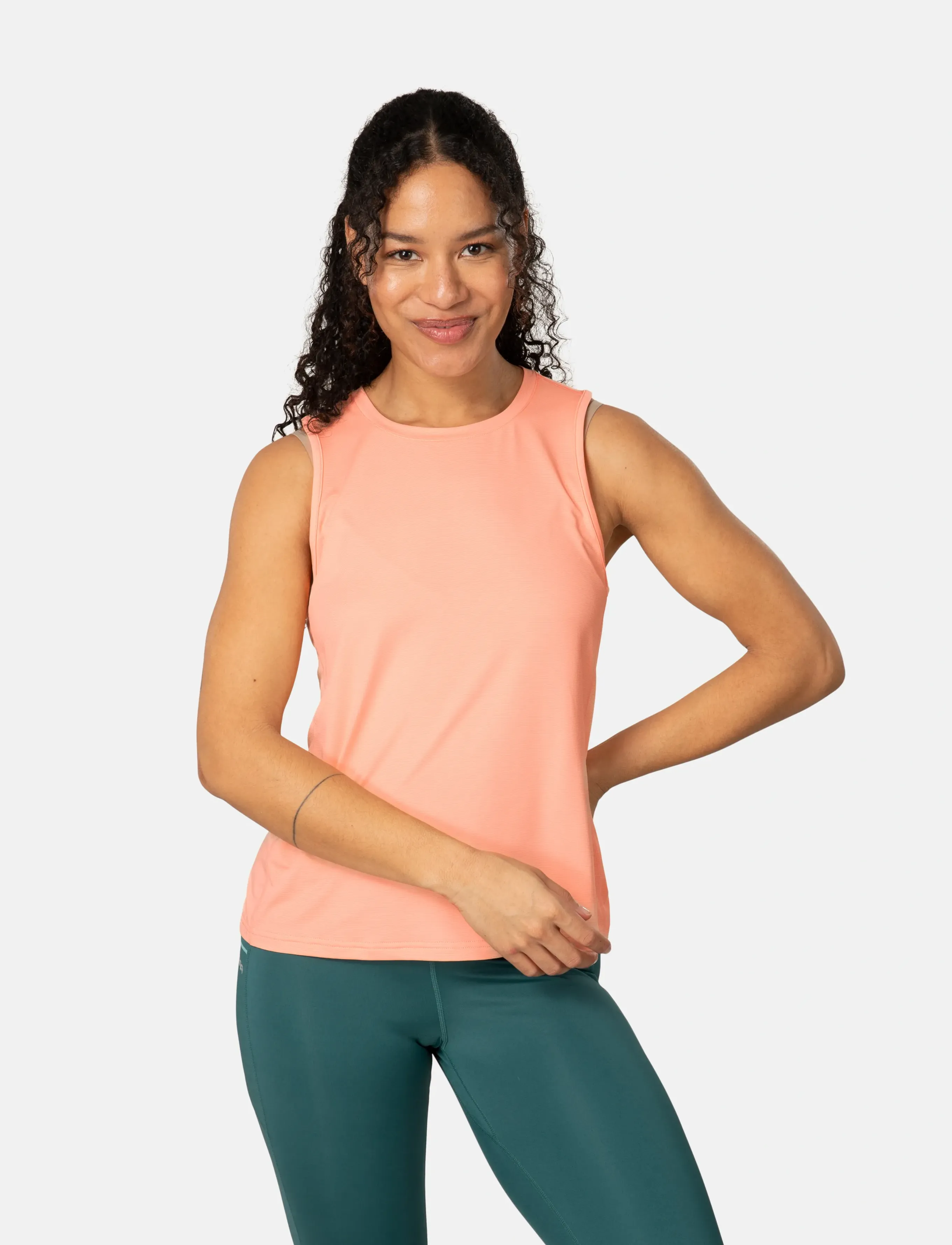 Kari Traa Ava Tanktop, Kvinder, Tanktop, Orange, Str: XS
