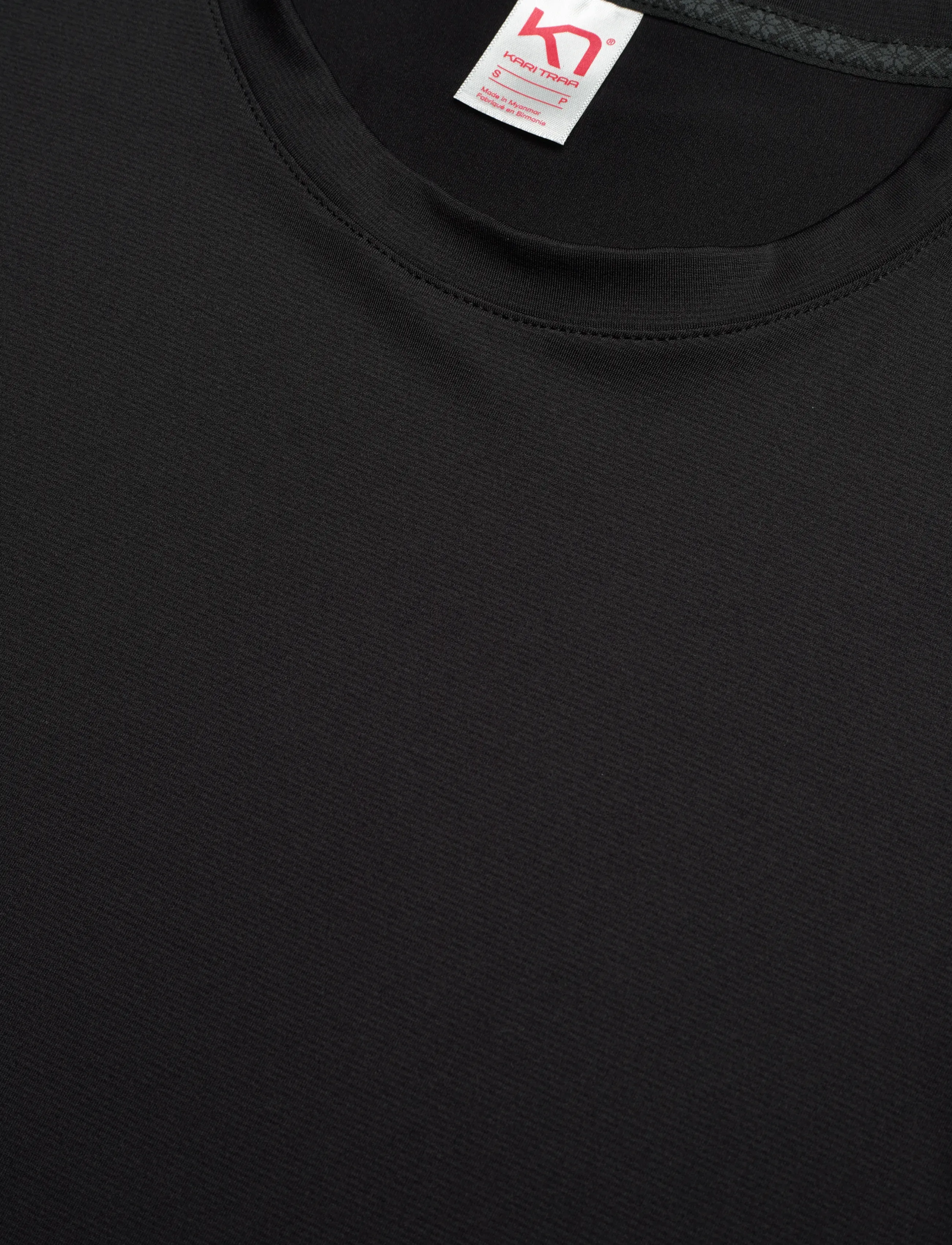 Kari Traa - AVA TEE - t-shirts - black - 4