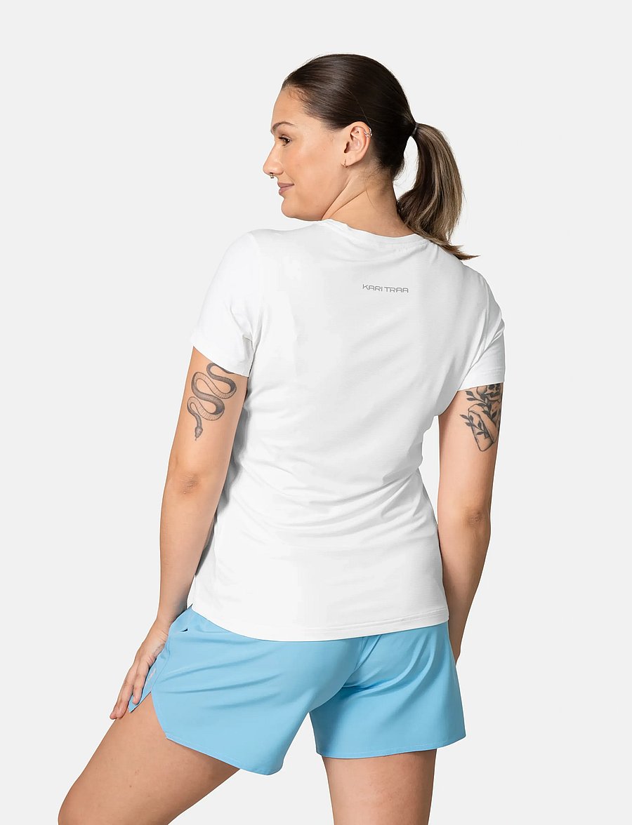 Kari Traa - AVA TEE - t-krekli - bwhite - 3