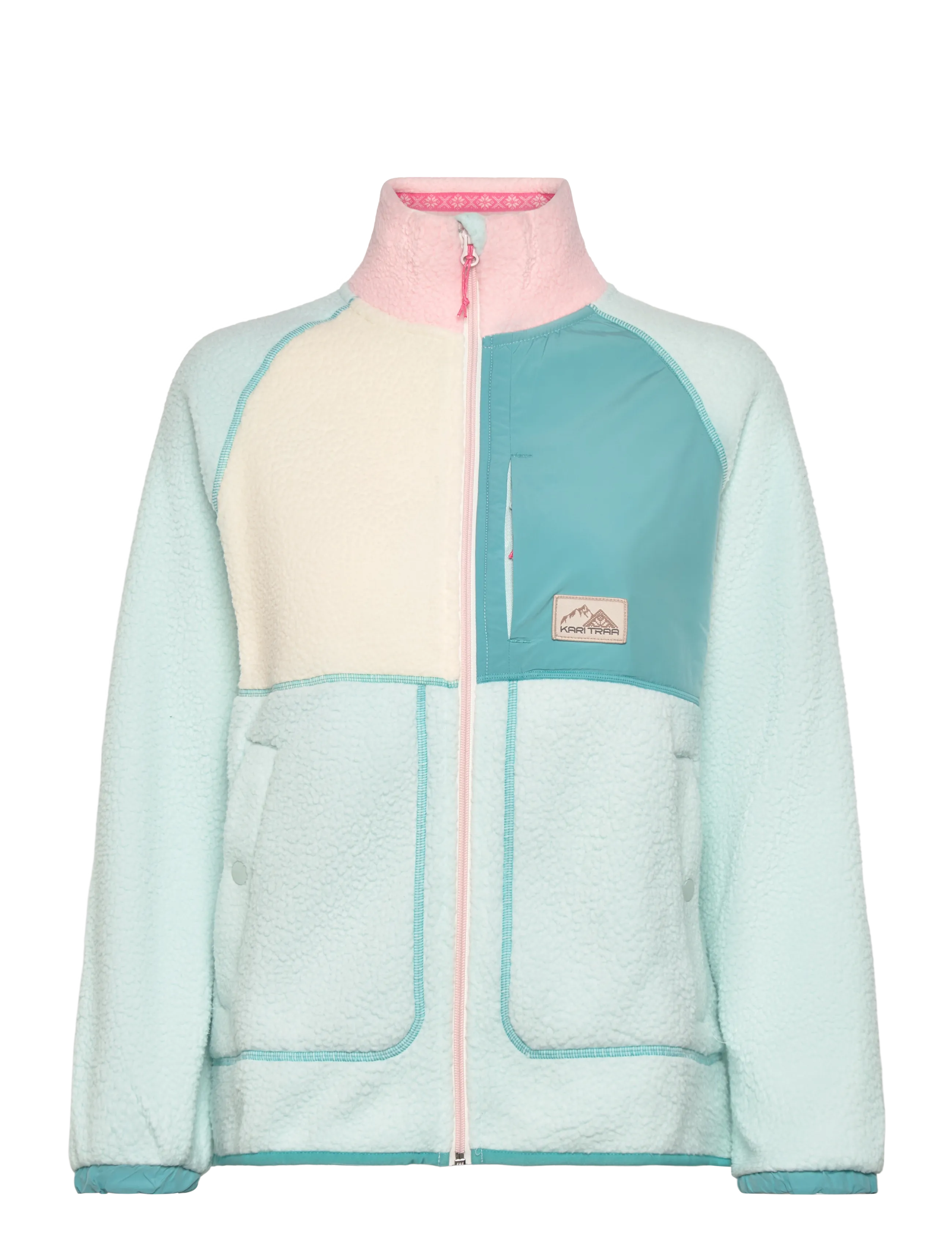 KARI TRAA Emma Midlayer Cream - L - Damen