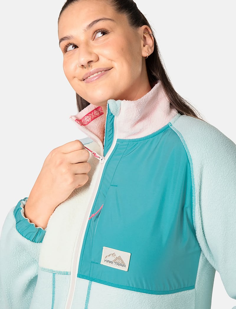 Kari Traa - EMMA MIDLAYER - overdele - aquat - 4