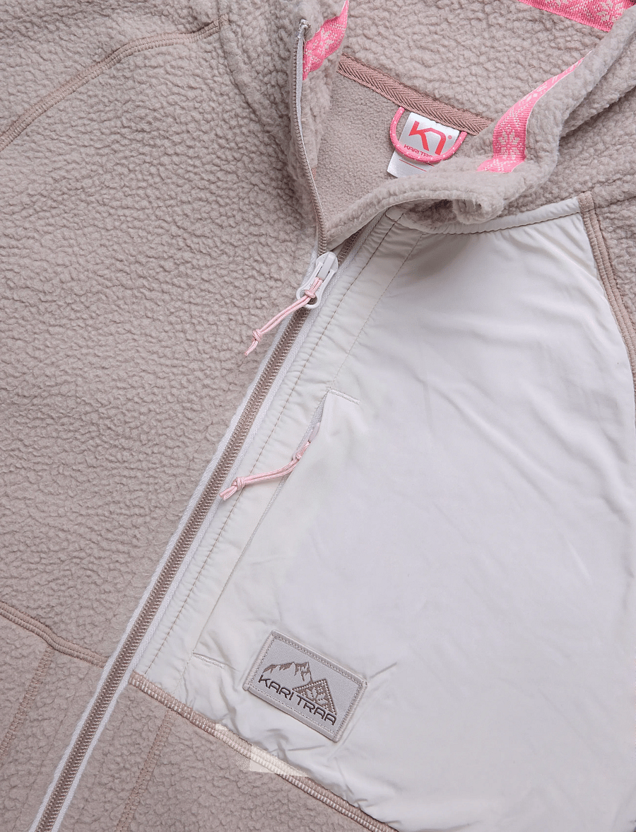 Kari Traa - EMMA MIDLAYER - overdele - mocha - 2
