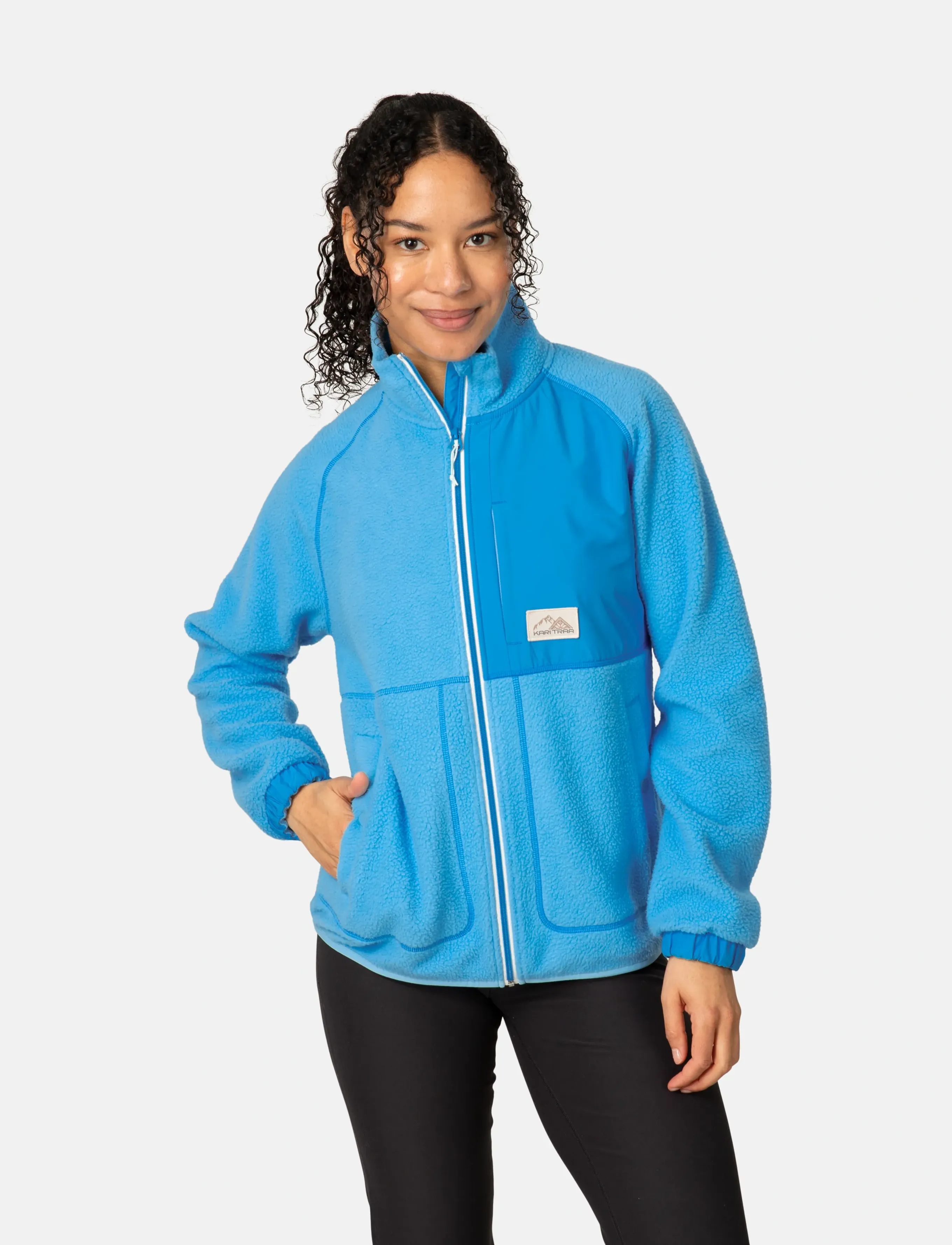 Kari Traa Emma Midlayer, XL, Sport Clothing, Blau - Fleeces & Midlayers, Frauen
