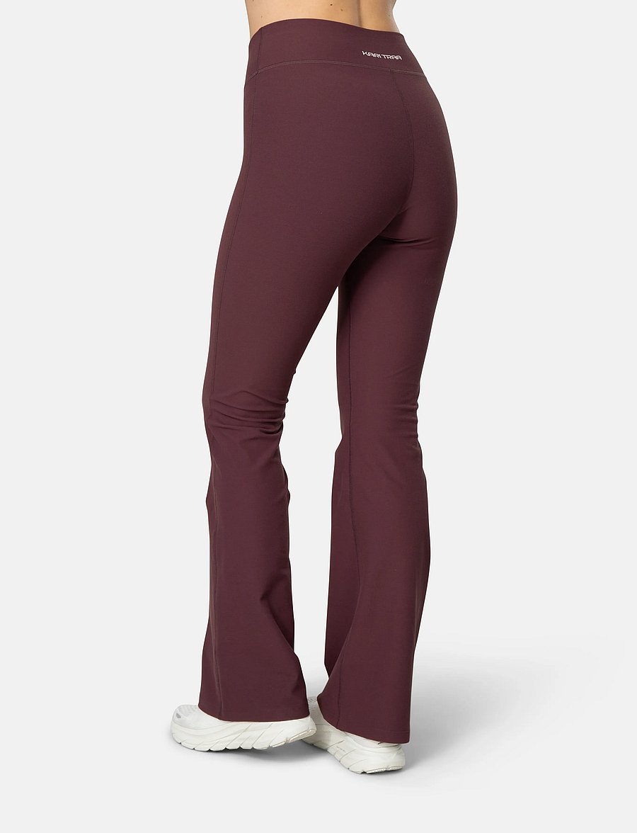Kari Traa - NINA FLARE TIGHTS - training tights - cocoa - 3