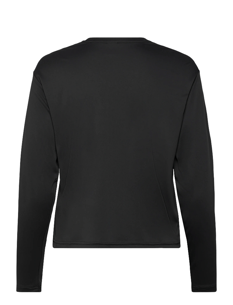 Kari Traa - UNA LS - langærmede t-shirts - black - 2