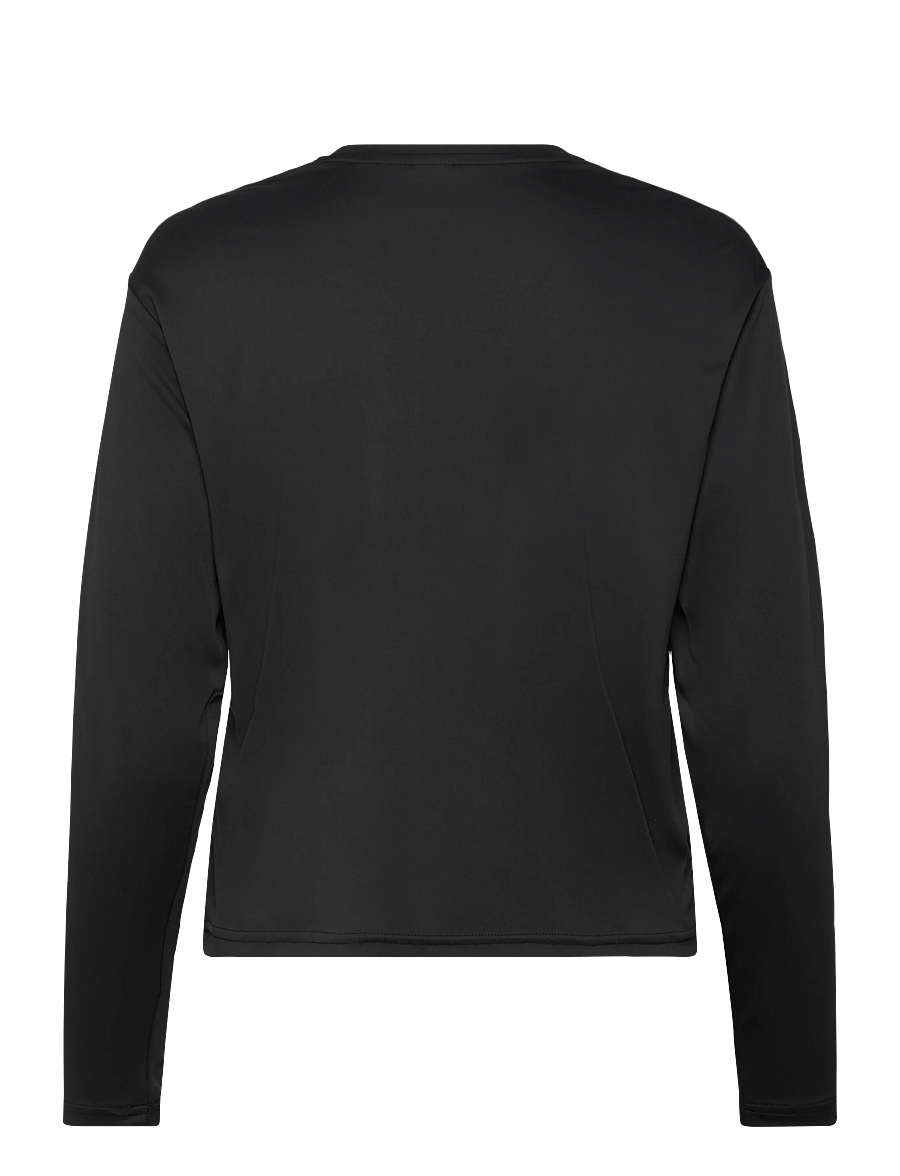 Kari Traa - UNA LS - langærmede t-shirts - black - 2