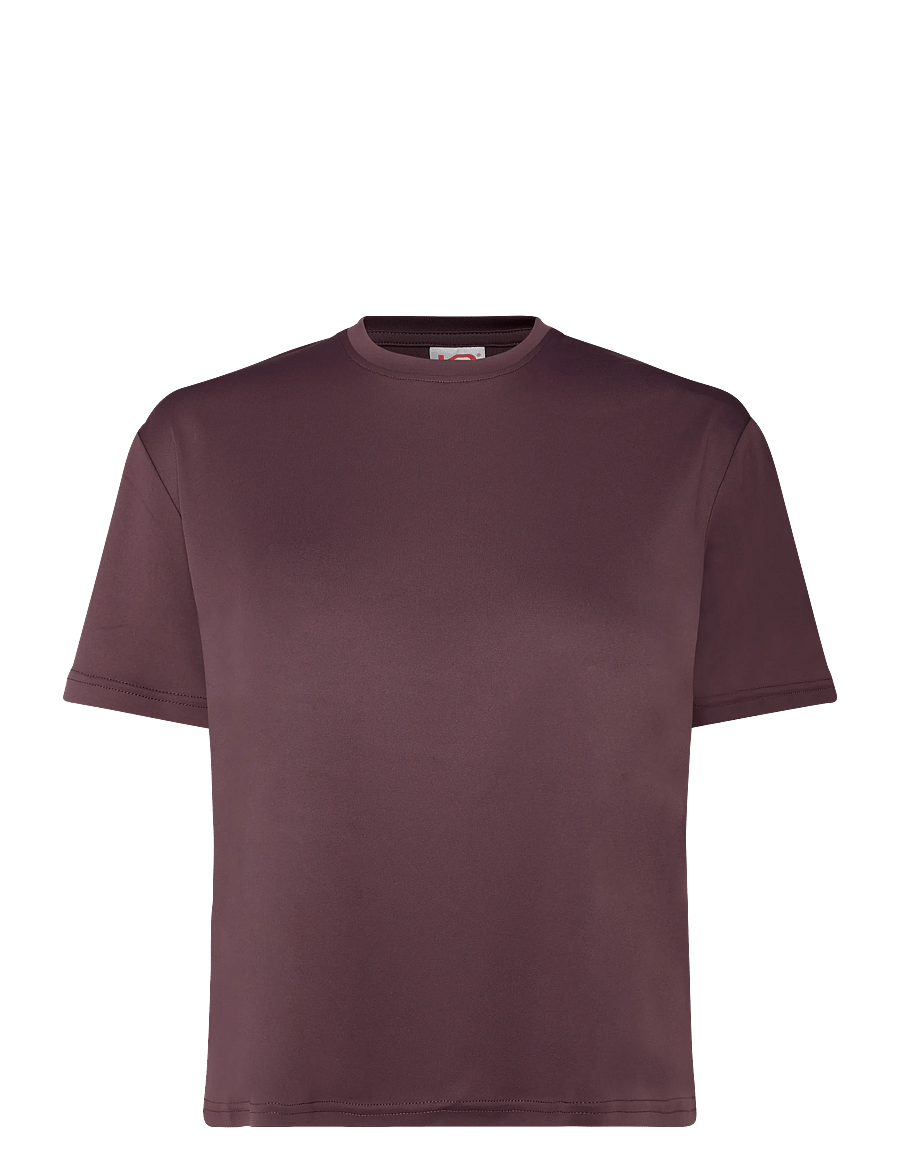 Kari Traa - UNA TEE - t-shirts - cocoa - 0