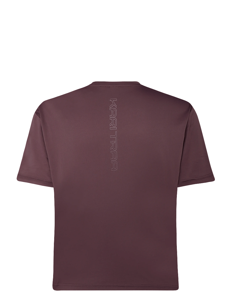 Kari Traa - UNA TEE - t-shirts - cocoa - 1