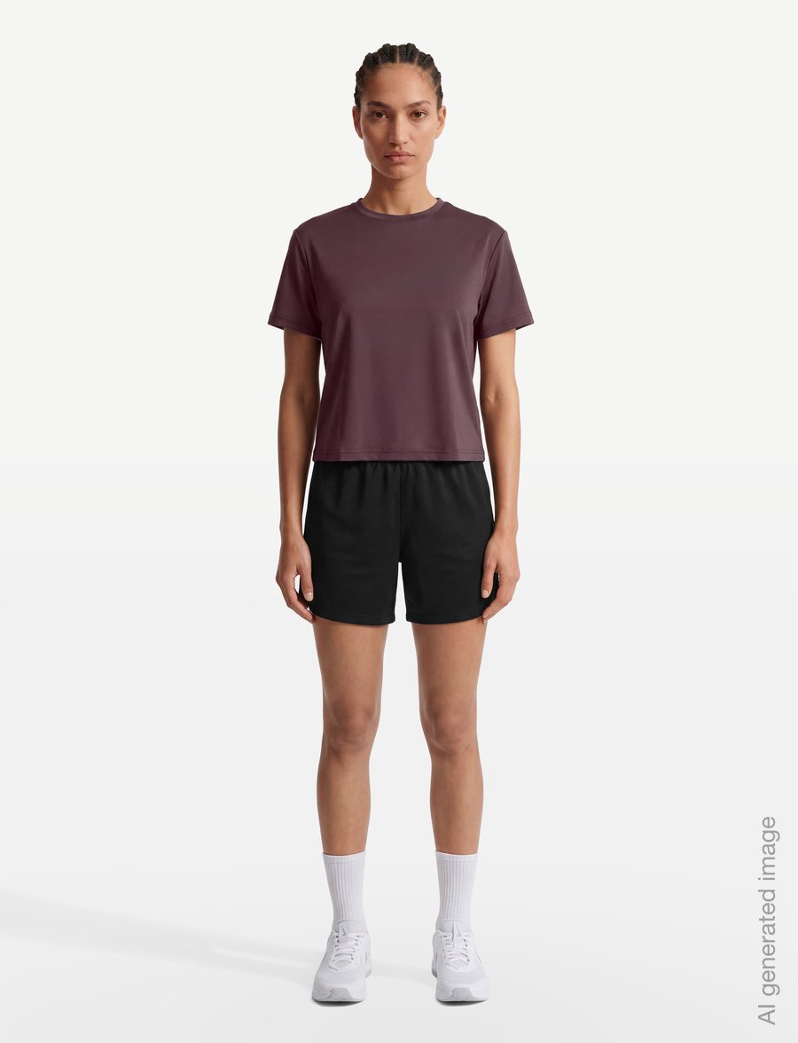 Kari Traa - UNA TEE - t-shirts - cocoa - 0