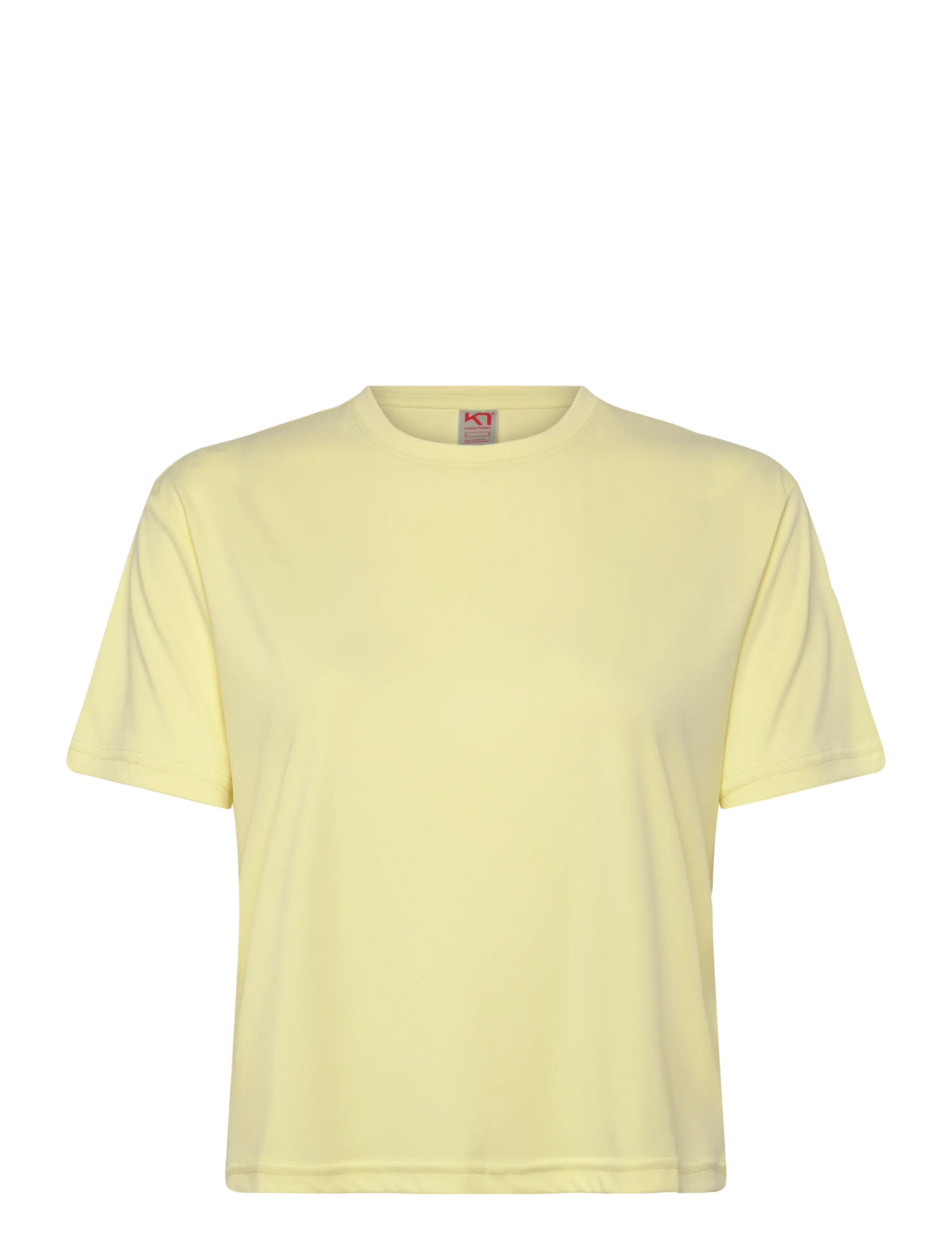 KARI TRAA Una Tee Gelb - XL - Damen