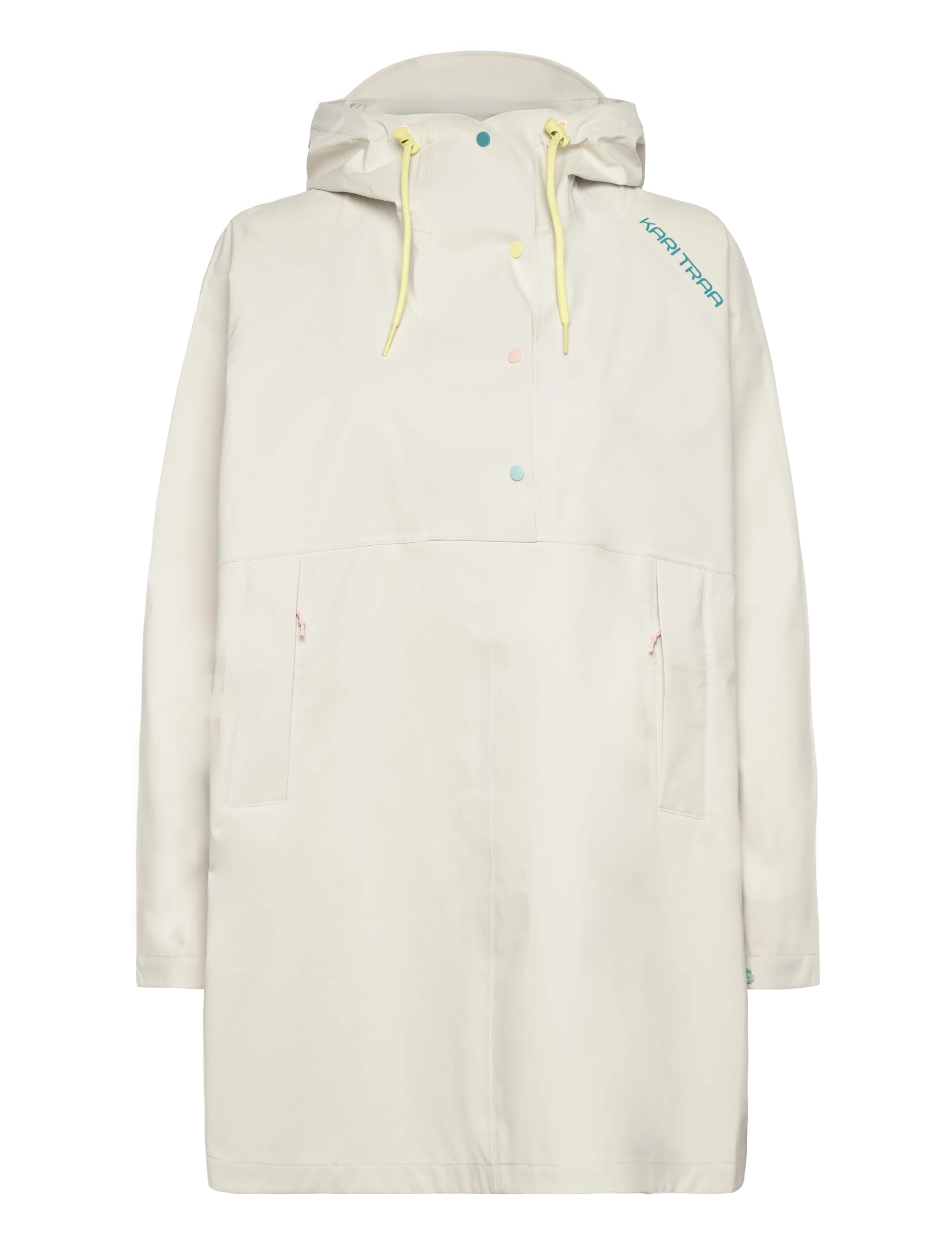 KARI TRAA Thea Cape Cream - M - Damen