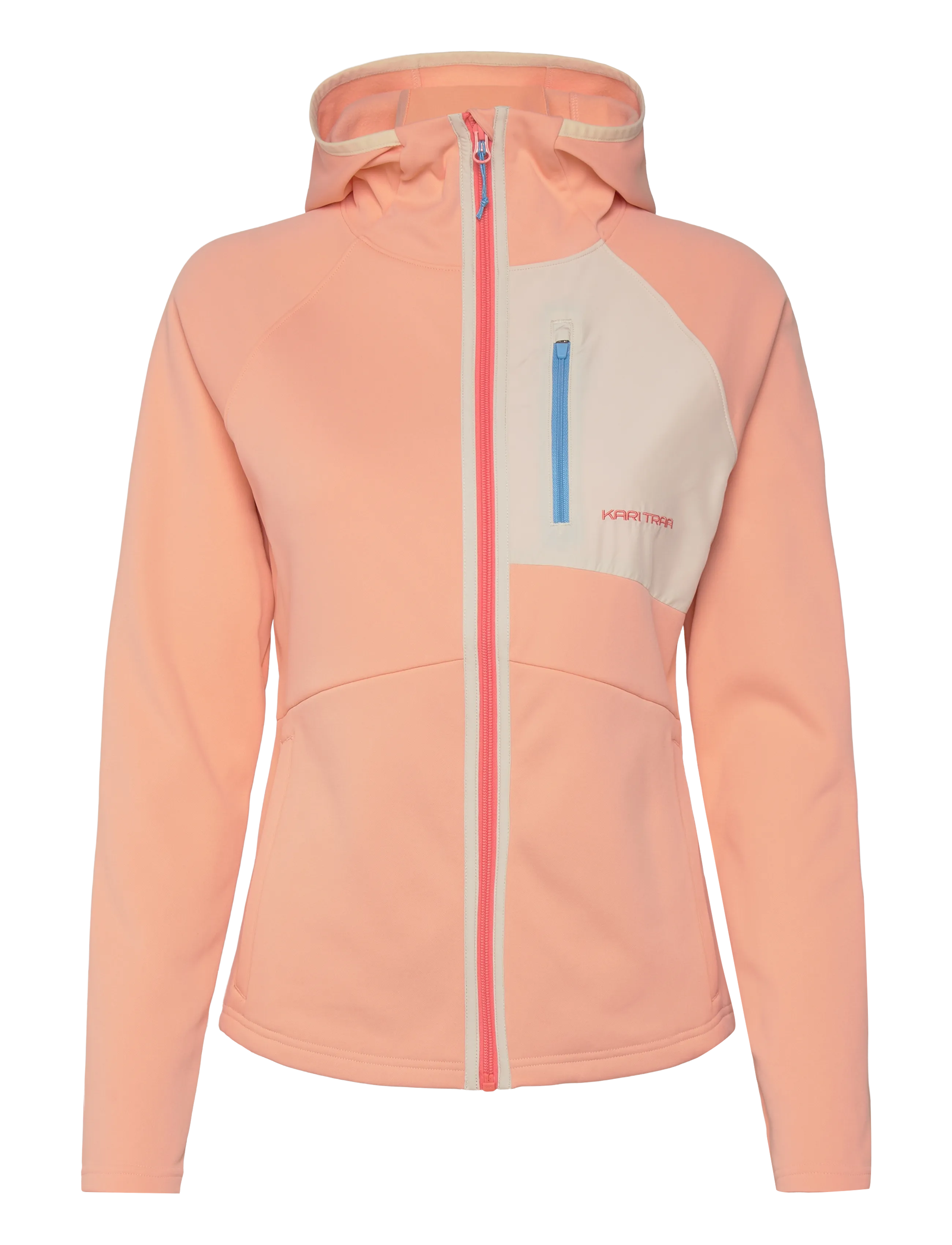 Kari Traa NIA MIDLAYER - Fleecet - PBLOM / coral