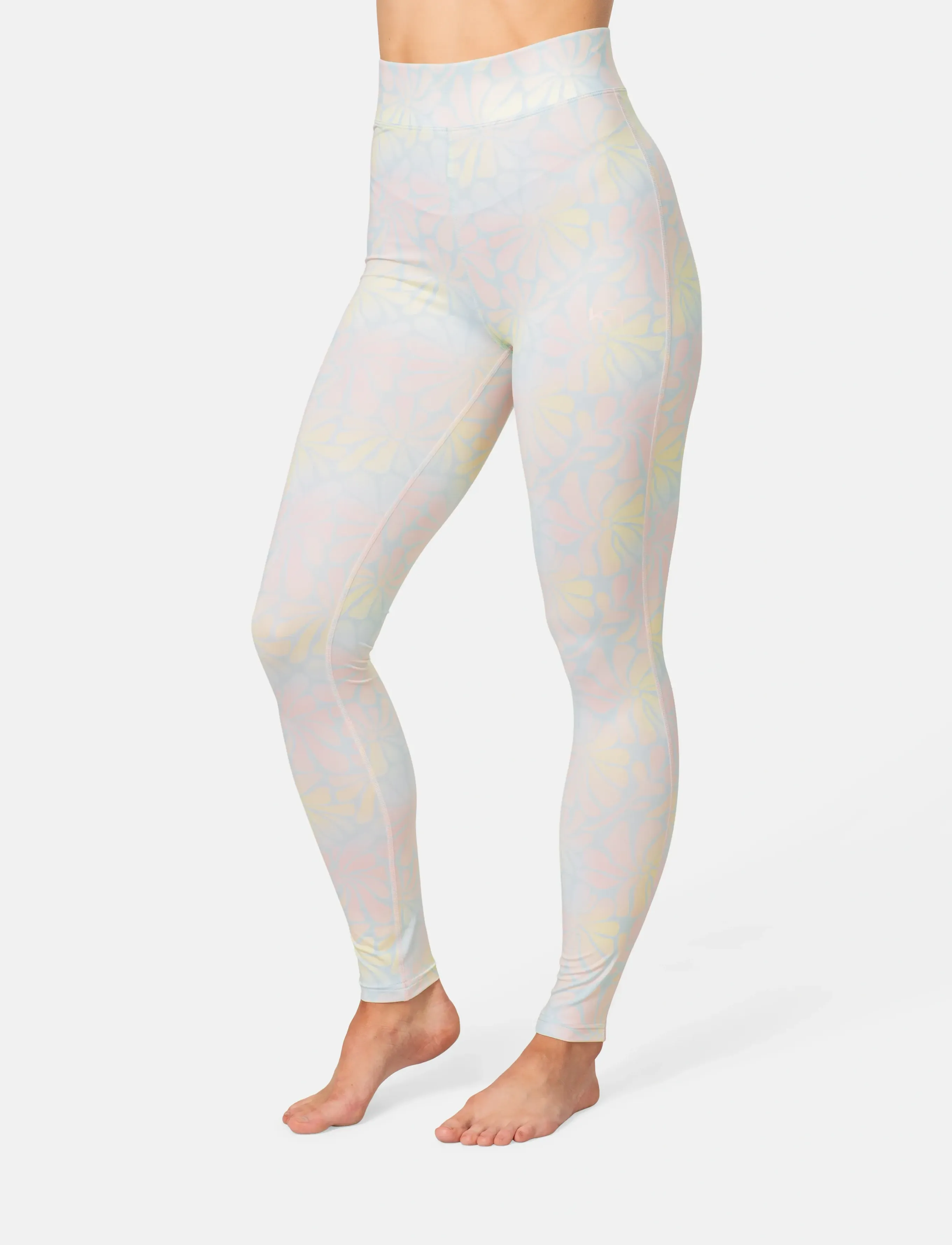Kari Traa Fryd Hw Pant, L, Sport Tights, Mehrfarbig/gemustert - Training Frauen