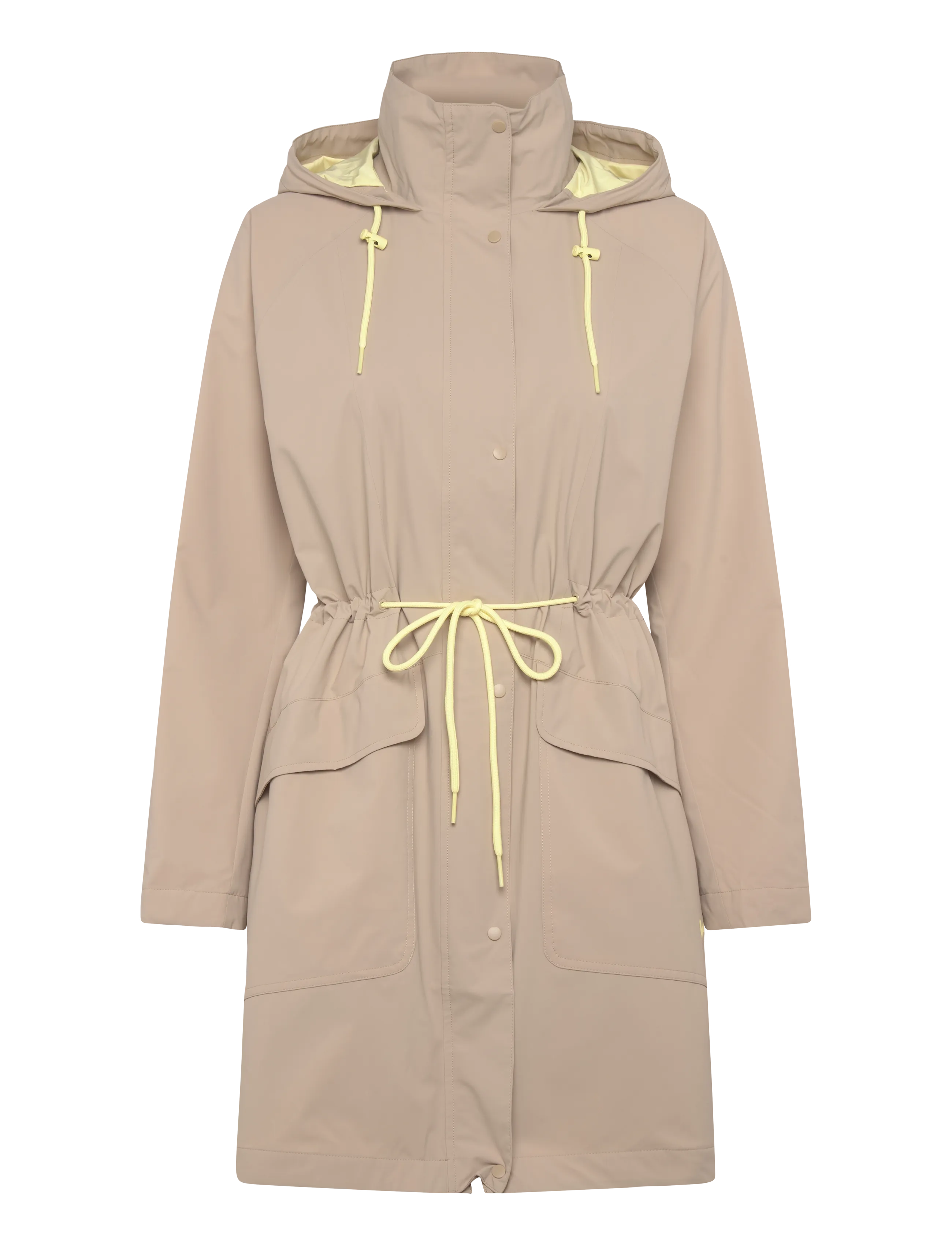 Kari Traa Anja Jacket, XL, Sport Rainwear, Beige - Raincoats, Frauen