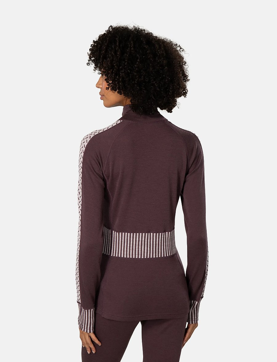 Kari Traa - INES HZ - baselayer overdele - cocoa - 3