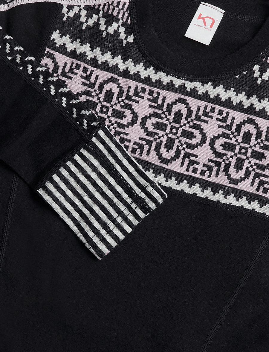 Kari Traa - INES LS - underställströjor - black - 3