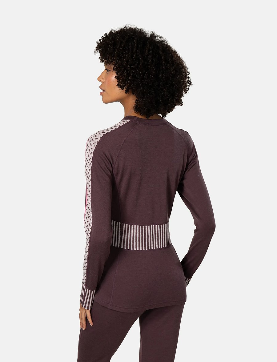 Kari Traa - INES LS - funktionsunterwäsche - oberteile - cocoa - 2
