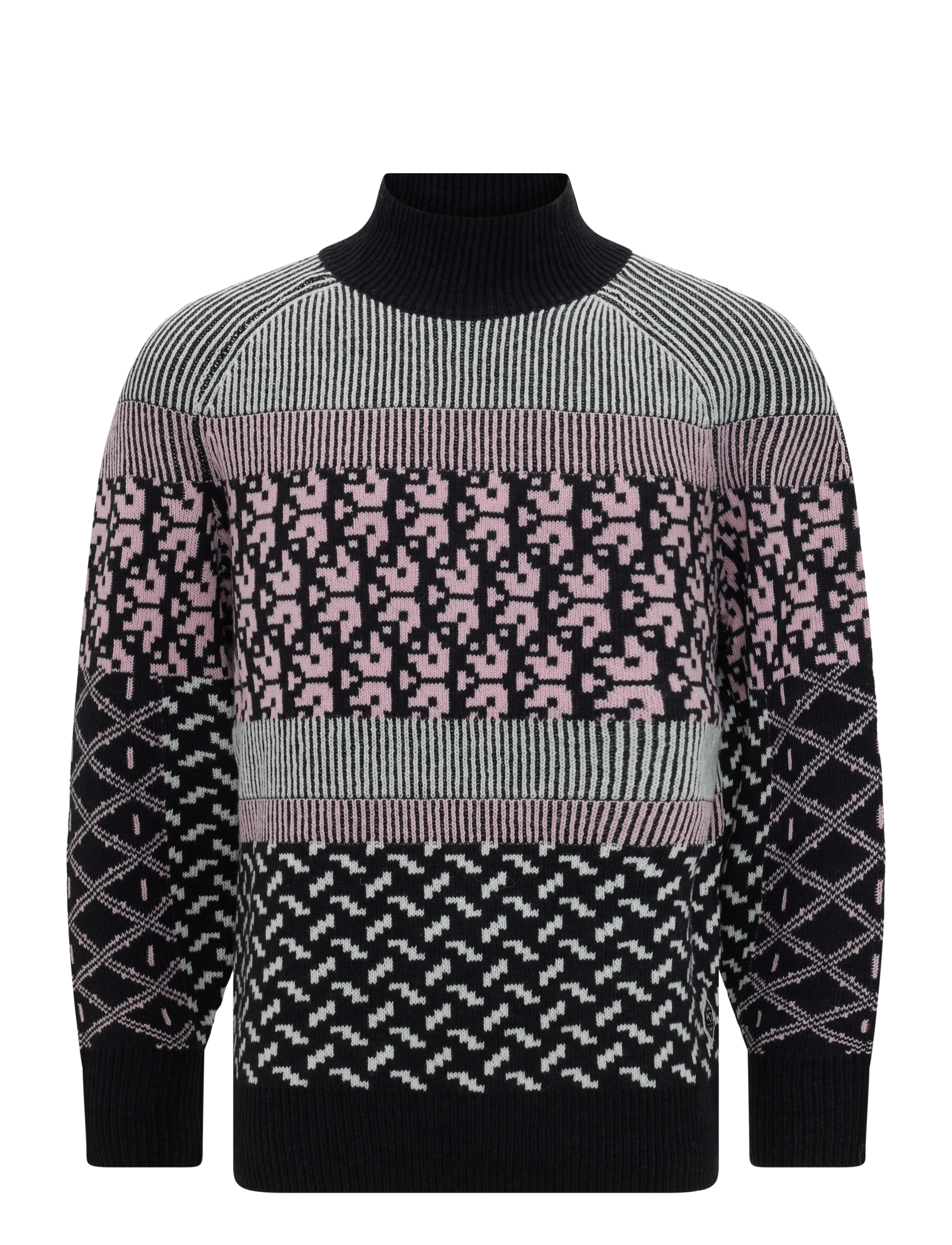 Kari Traa SMEKKER KNIT - Overdele - BLACK / black
