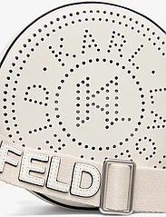 Karl Lagerfeld - k/circle round cb perforated - sünnipäevakingitused - off white - 3