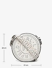 Karl Lagerfeld - k/circle round cb perforated - sünnipäevakingitused - off white - 5