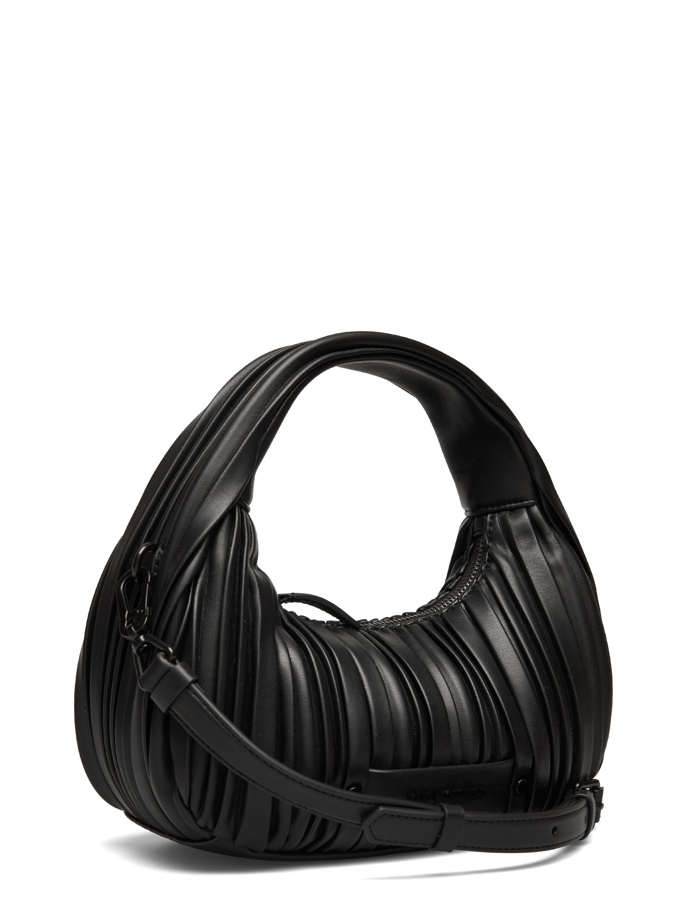 Karl Lagerfeld - k/kushion sm hobo - black - 2