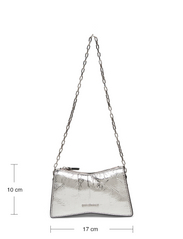 Karl Lagerfeld - k/seven element sp nano metal - crossbody bags - silver - 4
