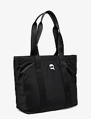Karl Lagerfeld - K/IKONIK 2.0 NYLON ZIP TOTE - tote bags - black - 2