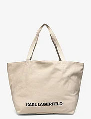 Karl Lagerfeld - k/ikonik 2.0 k&c canv shopper - totes - off white - 1