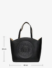 Karl Lagerfeld - k/circle lg tote patch - shoppers - black - 4