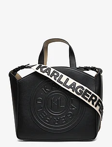 k/circle sm tote patch, Karl Lagerfeld