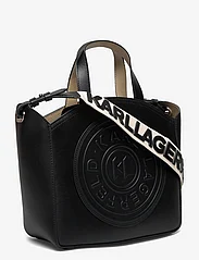 Karl Lagerfeld - k/circle sm tote patch - feestelijke kleding voor outlet-prijzen - black - 2