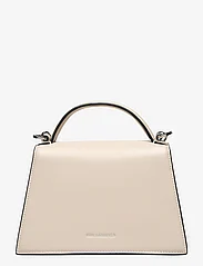 Karl Lagerfeld - k/signature 2.0 sm crossbody - party wear at outlet prices - cream - 1