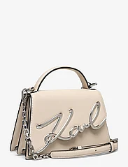Karl Lagerfeld - k/signature 2.0 sm crossbody - party wear at outlet prices - cream - 2