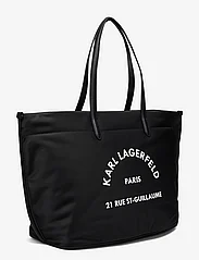 Karl Lagerfeld - rsg nylon md tote - pirkinių krepšiai - black - 2