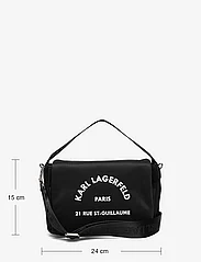 Karl Lagerfeld - rsg nylon flap cb - ballīšu apģērbs par outlet cenām - black - 4