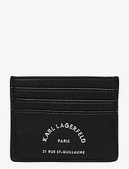 Karl Lagerfeld - rsg metal ch - etui na karty kredytowe - black - 0
