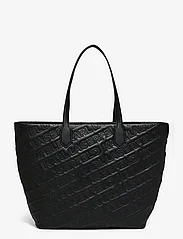 Karl Lagerfeld - k/essential kuilt lg tote - shopper-laukut - black - 1