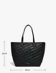Karl Lagerfeld - k/essential kuilt lg tote - shopper-laukut - black - 5