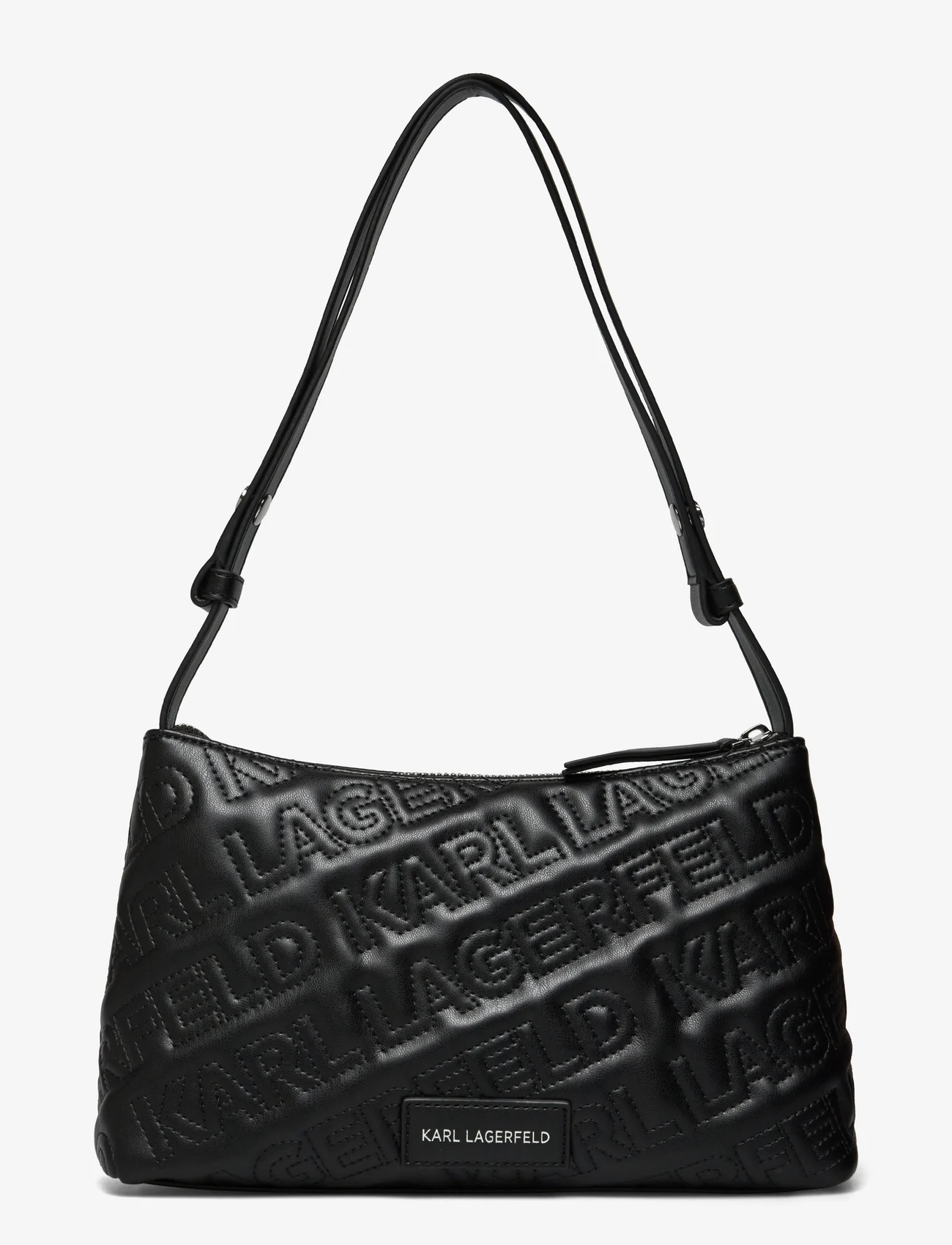 Karl Lagerfeld - k/essential kuilt shoulderbag - verjaardagscadeaus - black - 0