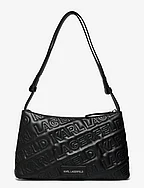 k/essential kuilt shoulderbag - BLACK