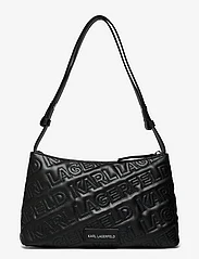 Karl Lagerfeld - k/essential kuilt shoulderbag - dzimšanas dienas dāvanas - black - 0